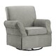 preview thumbnail 3 of 14, Avenue Greene Rose Swivel Glider & Ottoman Set - N/A