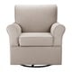 preview thumbnail 9 of 14, Avenue Greene Rose Swivel Glider & Ottoman Set - N/A