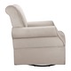 preview thumbnail 10 of 14, Avenue Greene Rose Swivel Glider & Ottoman Set - N/A