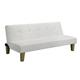 preview thumbnail 9 of 18, Avenue Greene Able White Futon