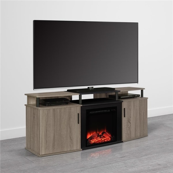 Avenue Greene Ford Electric Fireplace TV Console for TVs up to 70-inches Wide