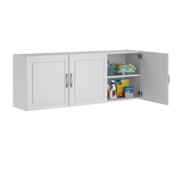 Shop Avenue Greene Baldwin White 54 Inch Wall Cabinet Free