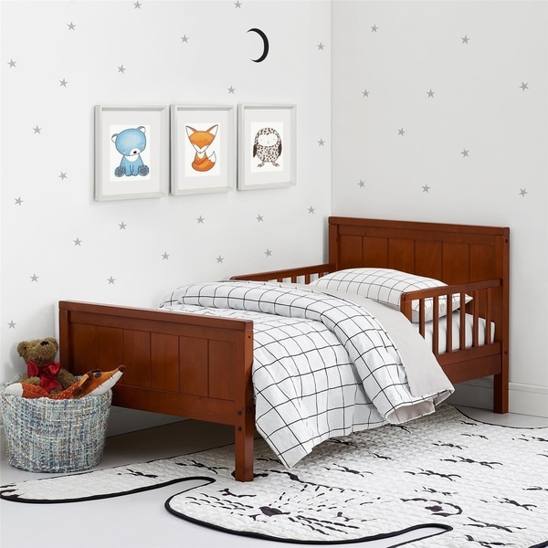 Baby Relax Dark Cherry Toddler Bed Free Shipping Today Baby Relax Dark Cherry Toddler Bed