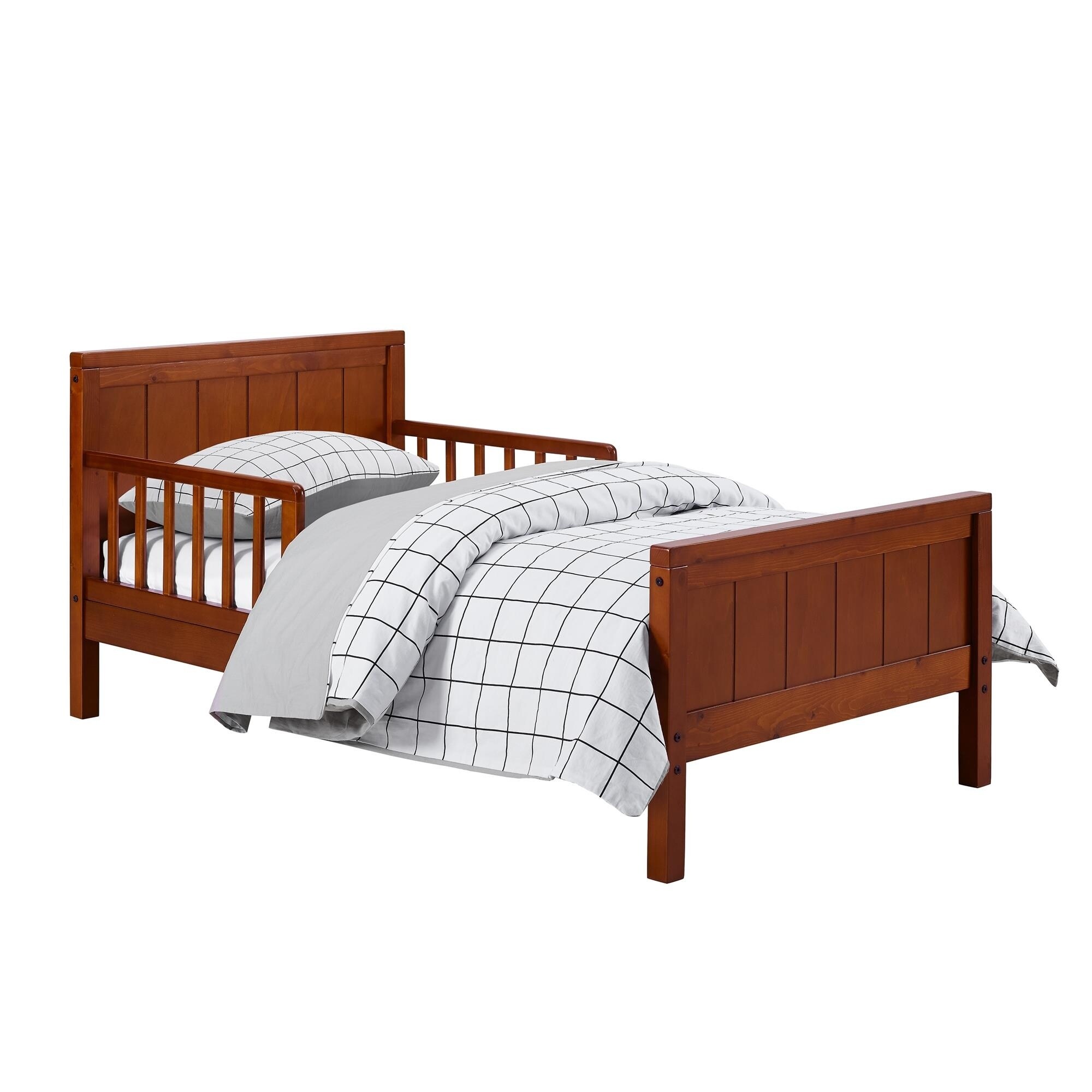 cherry wood toddler bed