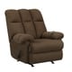 preview thumbnail 6 of 4, Avenue Greene Dalia Padded Massage Recliner Chocolate