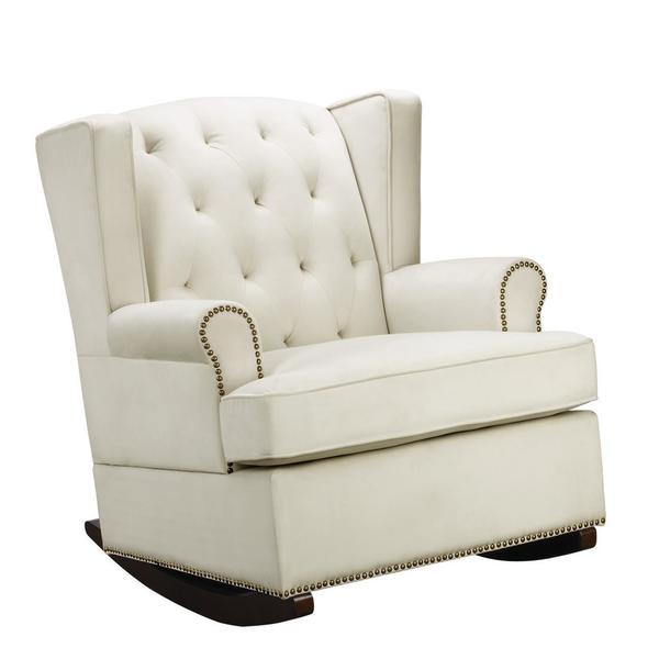 baby relax ariana tufted wingback rocker
