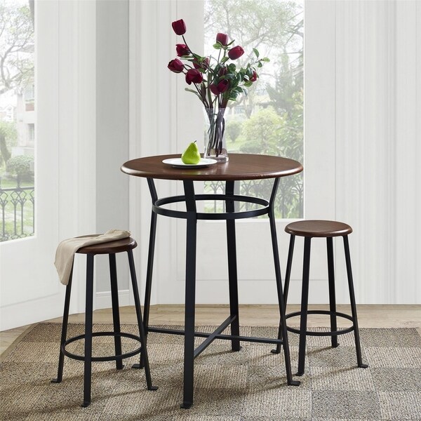 Avenue Greene Ronan Dark Mahogany 3-piece Dining Set