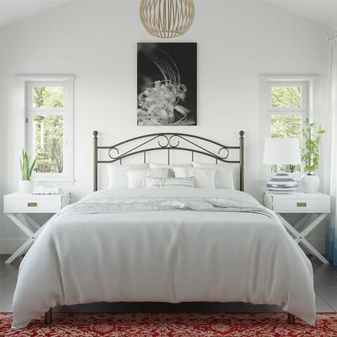 Avenue Greene Irma Metal Full/ Queen Size Headboard