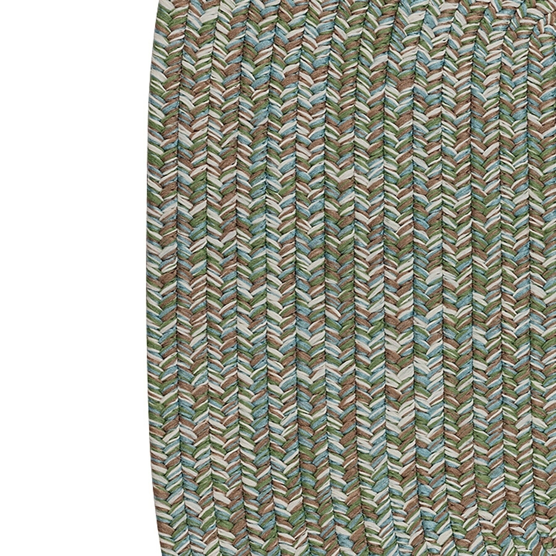 Farmhouse 7' x 9' Oval Traditional Tweed Indoor Outdoor Checkered Geometric Braided Rug Rustic Handcrafted Textured Durable Polypropylene Reversible Federal Blue Area Rug for Living Room & Patio Farmhouse 7' x 9' Oval Traditional Tweed Indoor Outdoor Checkered Geometric Braided Rug Rustic Handcrafted Textured Durable Polypropylene Reversible Federal Blue Area Rug for Living Room & Patio