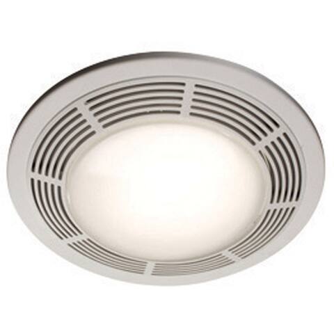 Broan Ventilation Fan and Light Combination Ceiling 15 in. D x 7-5/8 in. H x 15 in. W