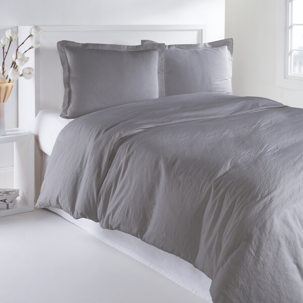 Luxury Linen Cotton 3-piece Duvet Cover Set