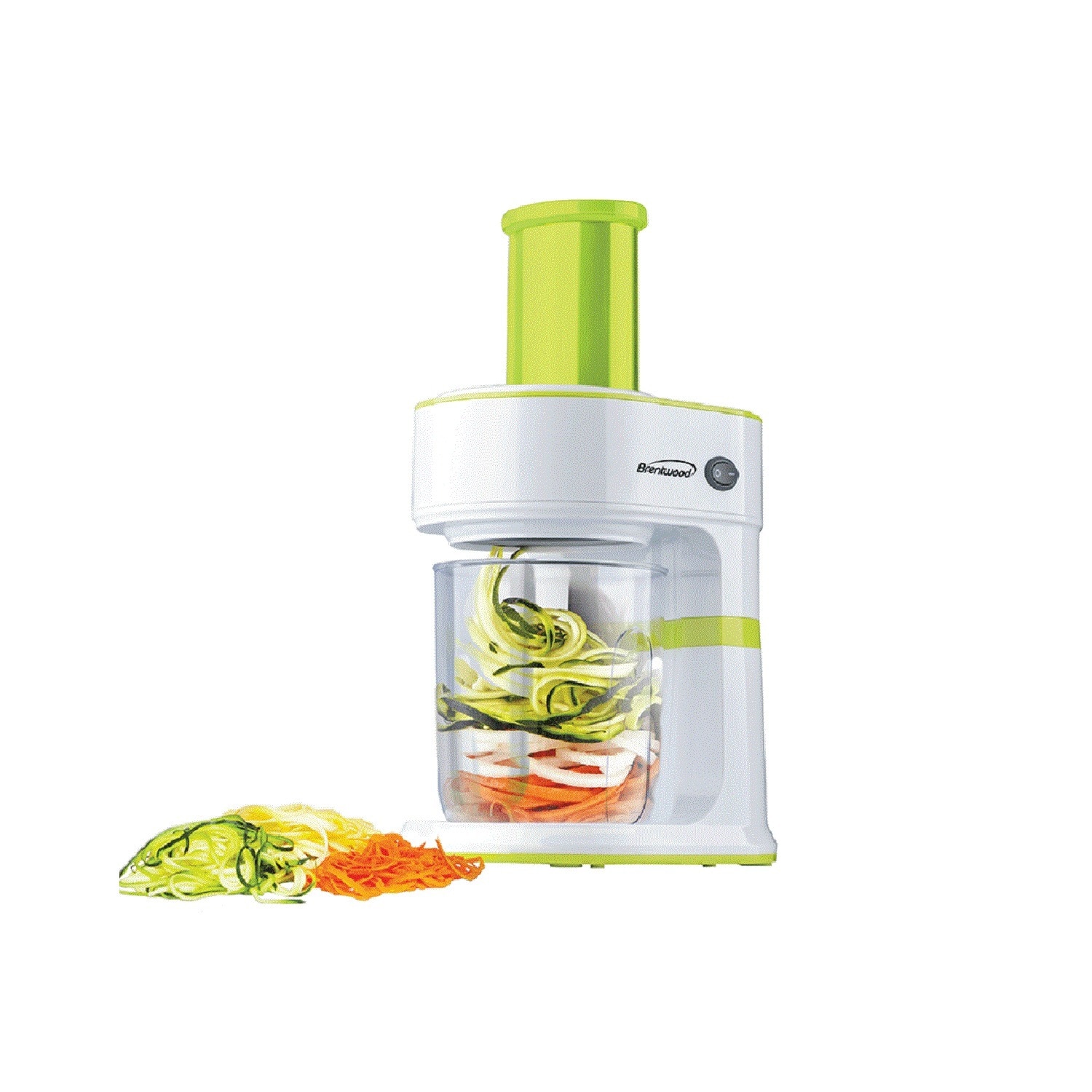 Brentwood 5 Cup Electric Vegetable Spiralizer And Slicer Overstock 20192575