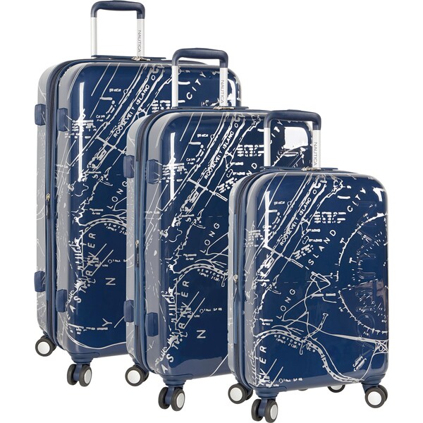 nautica 3 piece luggage set