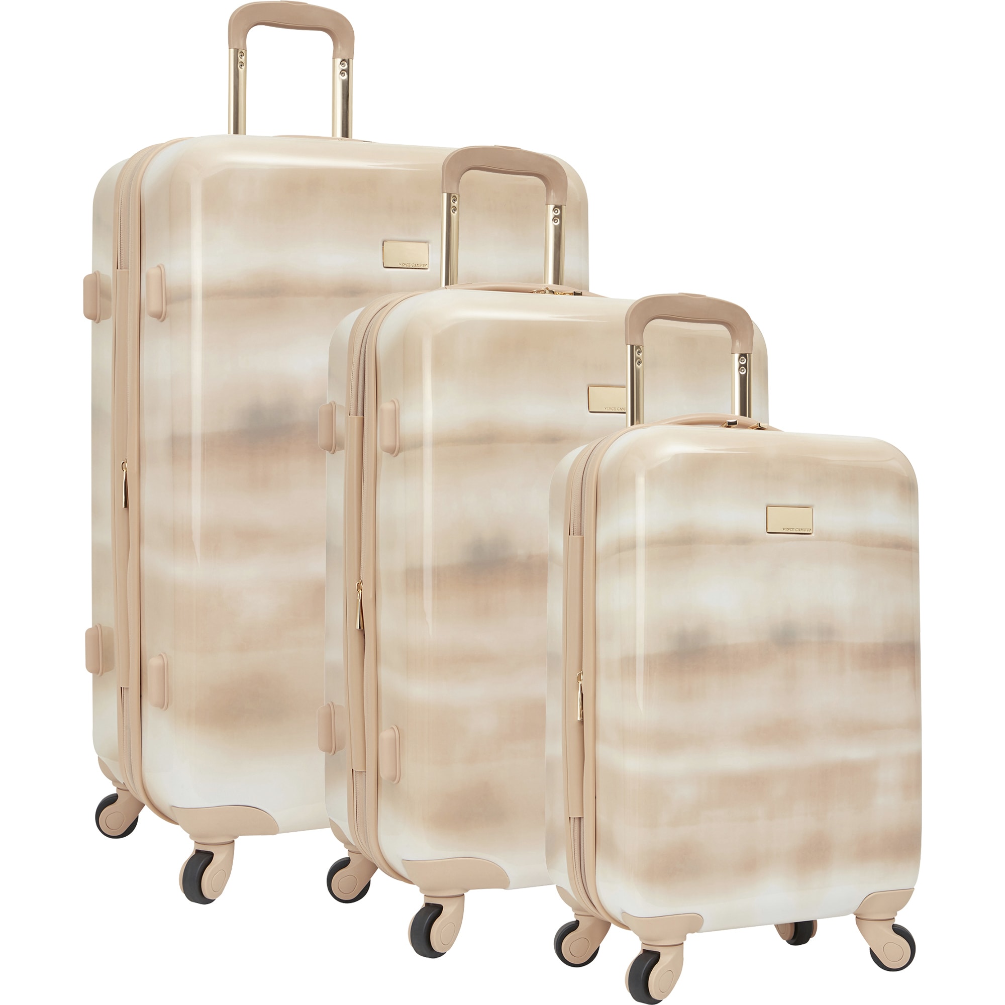 vince camuto hard shell luggage