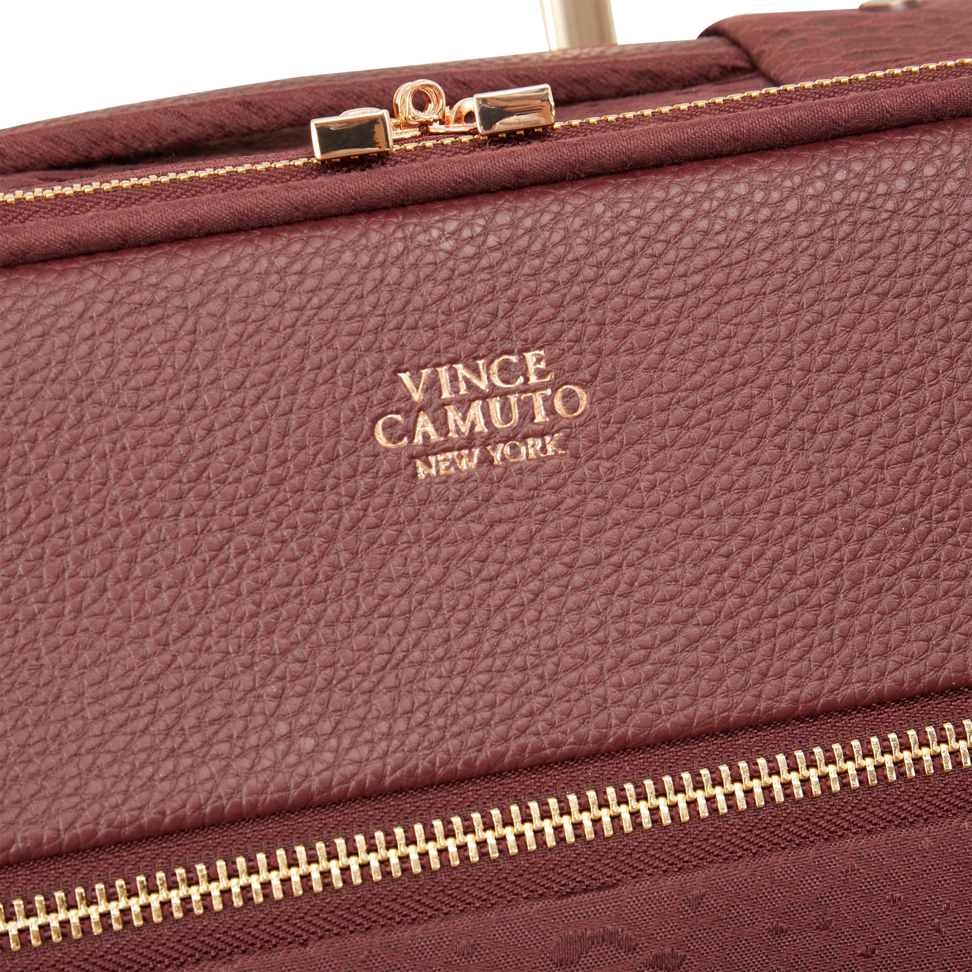 vince camuto luggage rose gold