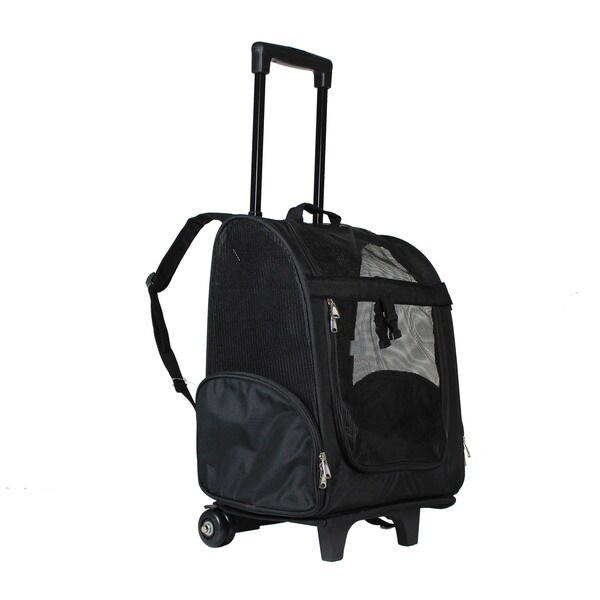 pet carrier rolling backpack