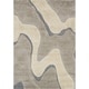 preview thumbnail 10 of 27, Carson Carrington Drammen Modern Abstract Waves Shag Area Rug