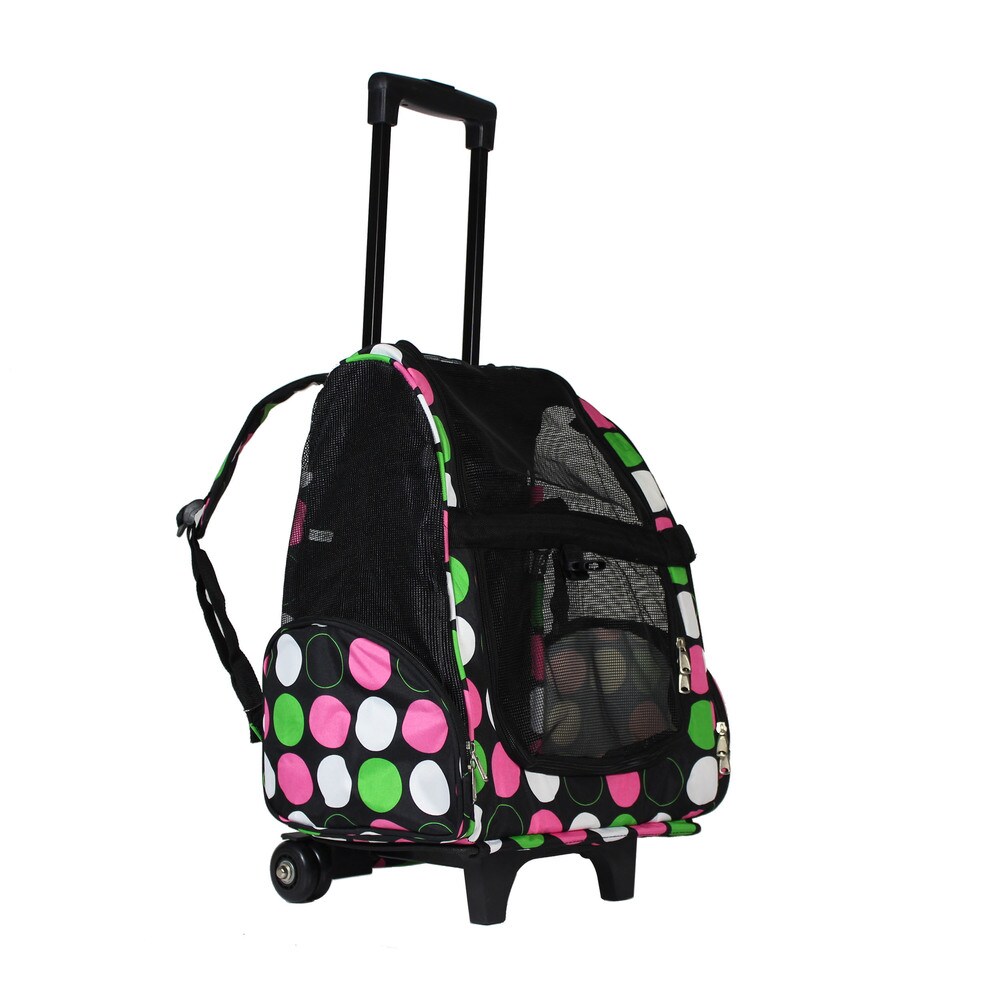 pet carrier rolling backpack