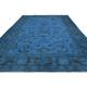 preview thumbnail 7 of 5, Over Dyed Color Reform Rose Blue/Blue Wool Rug (11'11 x 17'2) - 11 ft. 11 in. x 17 ft. 2 in. - 11 ft. 11 in. x 17 ft. 2 in.
