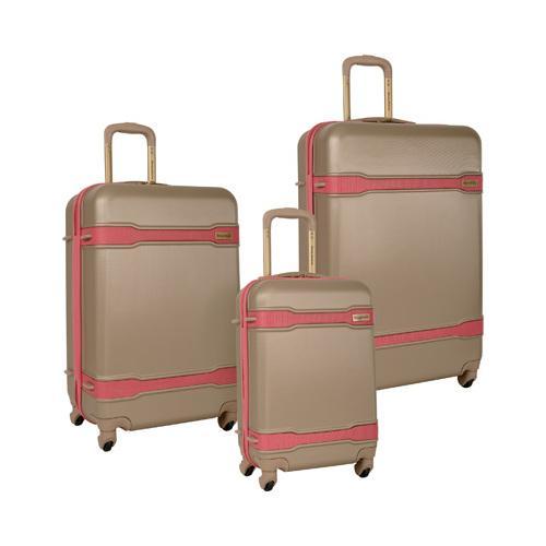 Hardside Spinner Luggage Set Taupe 