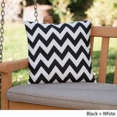 Buy Black Chevron Outdoor Cushions Pillows Online At Overstock