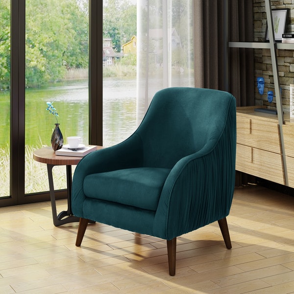 Bertie Mid Century Modern Velvet Chair By Christopher Knight Bertie Mid Century Modern Velvet Chair By Christopher Knight Home