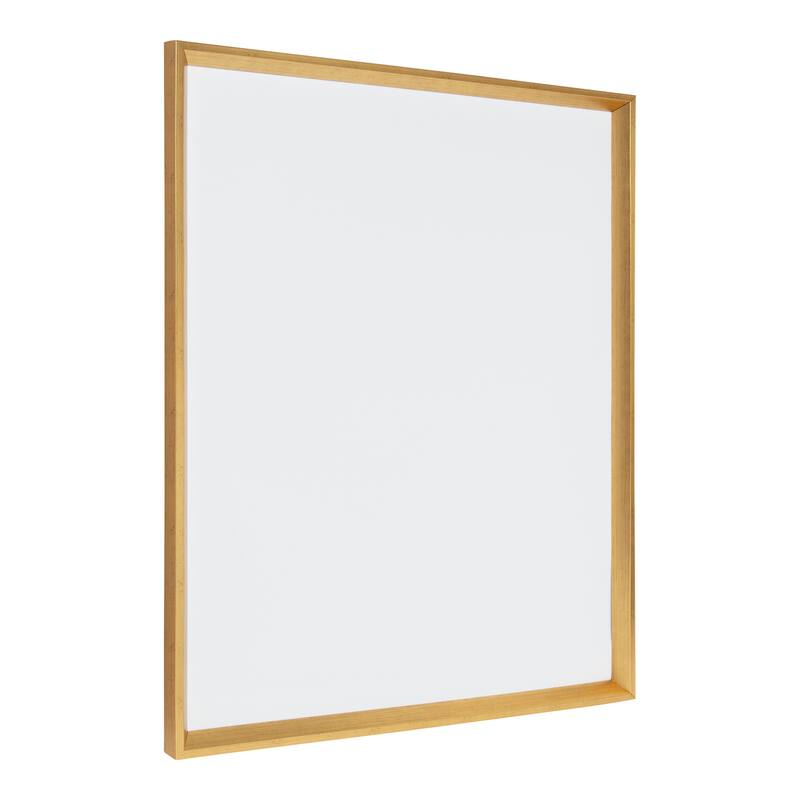 Kate and Laurel Calter Framed Magnetic Dry Erase Board - 25.5x31.5 - Gold