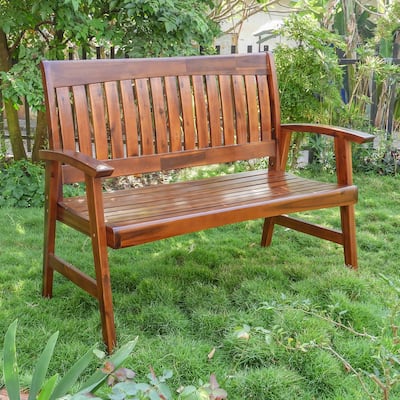 Highland Acacia 4-Foot Garden Bench