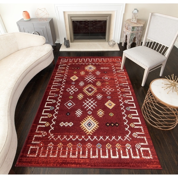 Indra Modern Southwestern Area Rug 8 X 10 On Free Indra Modern Southwestern Area Rug 8 X27 X