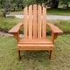International Caravan Royal Fiji Adirondack Patio Chair - Thumbnail 1
