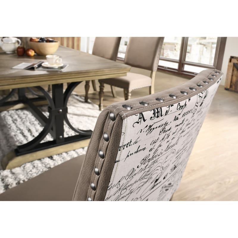 Roundhill Furniture Birmingham 9-pc. Removable-leaf Dining Table and Armchairs Set