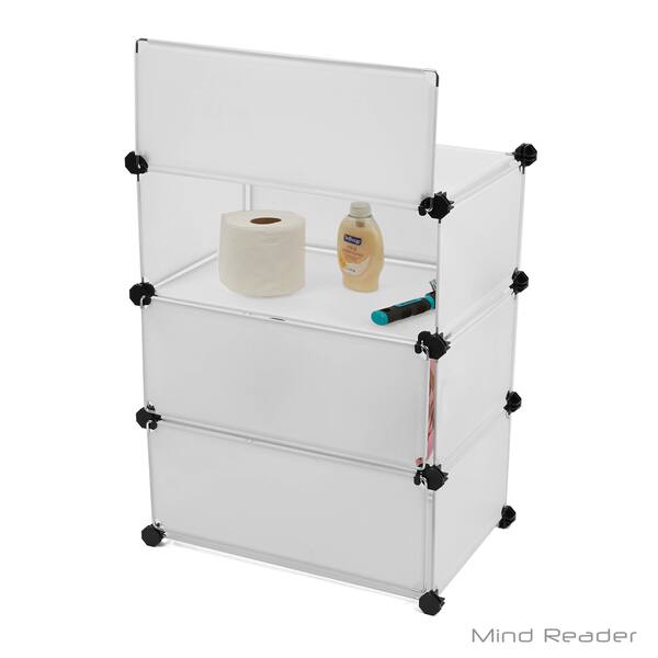 Shop Mind Reader Multi Purpose Wide Magic Cube With Covers White