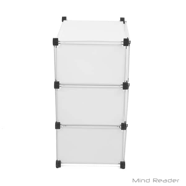 Shop Mind Reader Multi Purpose Wide Magic Cube With Covers White