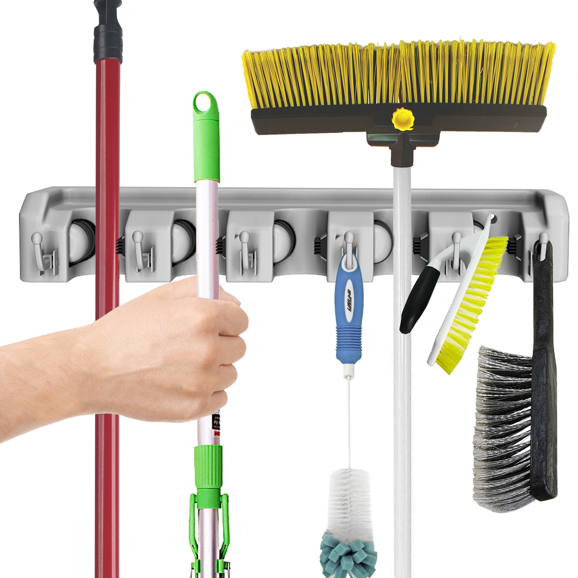 https://ak1.ostkcdn.com/images/products/20220852/Shovel-Rake-and-Tool-Holder-with-Hooks-Wall-Mounted-Organizer-for-Space-Saving-Rack-by-Stalwart-13f3557f-a700-44a2-b88a-f72adb7a3139.jpg