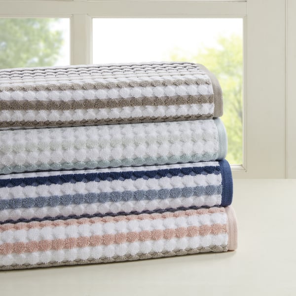 Grey Striped Towels - Bed Bath & Beyond