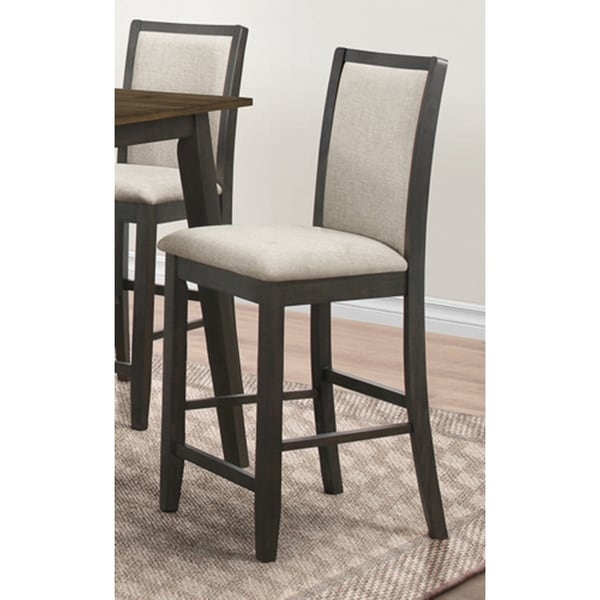 Black Counter Height Chairs Set Of 4 / Crown Point Counter Height