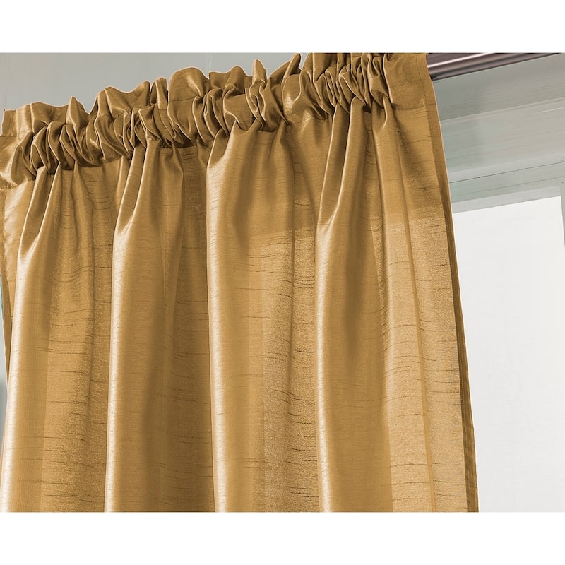 Porch & Den Eads 95-inch Rod Pocket Curtain Panel