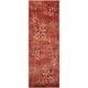 Copper Grove Uwharrie Red Floral Area Rug - Thumbnail 5