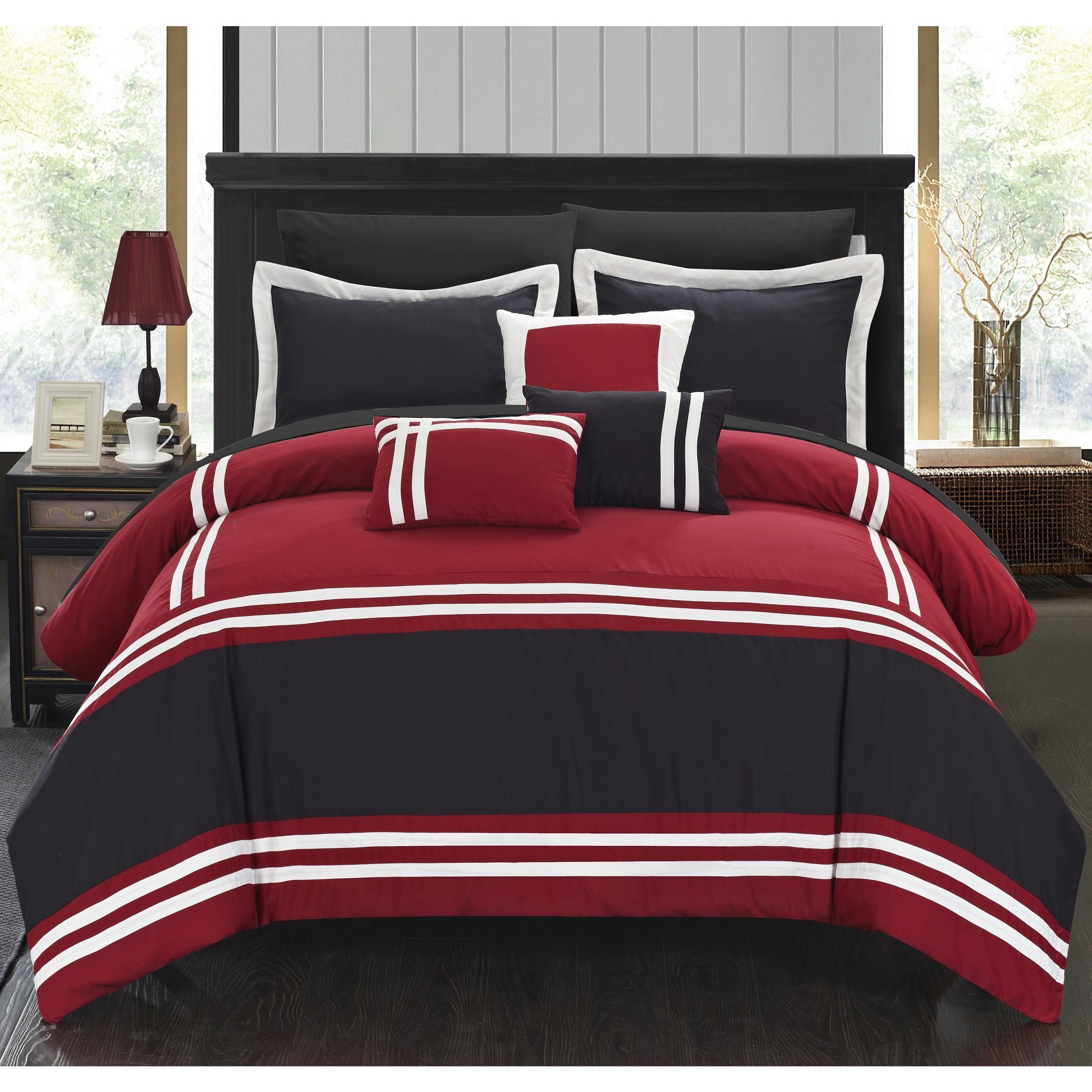 10-piece Bed in a Bag with Sheet Set 