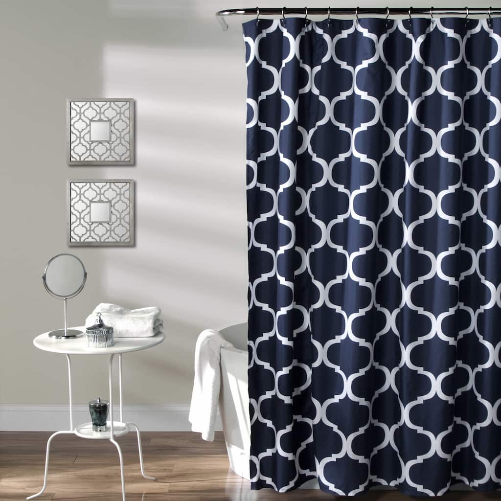 Gracewood Hollow Chidzero Geometric Shower Curtain