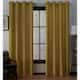 Porch & Den Sugar Creek Loha Grommet Top Linen Curtain Panel Pair
