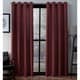 preview thumbnail 1 of 48, Copper Grove Ashclyst Faux Silk Grommet Top Window Curtain Panel Pair