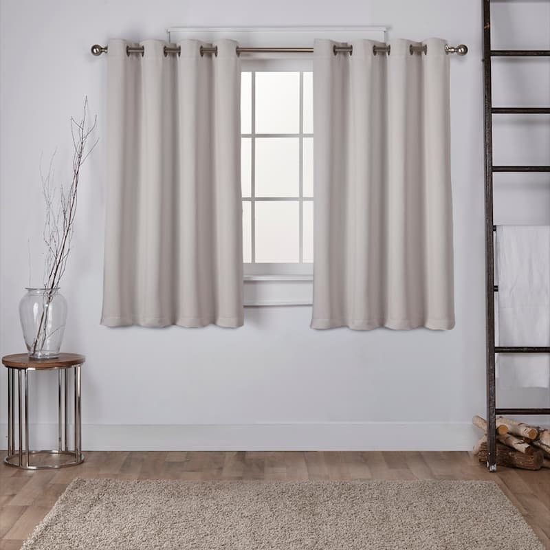 Porch & Den Boosalis Sateen Twill Blackout Curtain Panel Pair