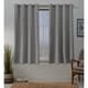 preview thumbnail 29 of 39, Porch & Den Boosalis Sateen Twill Blackout Curtain Panel Pair 63 Inches - veridian grey