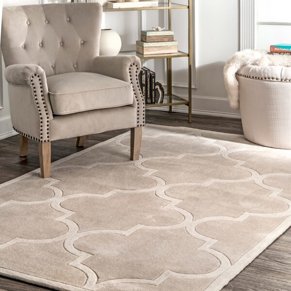 Oliver & James Alba Handmade Trellis Rug - 8'3 x 11'