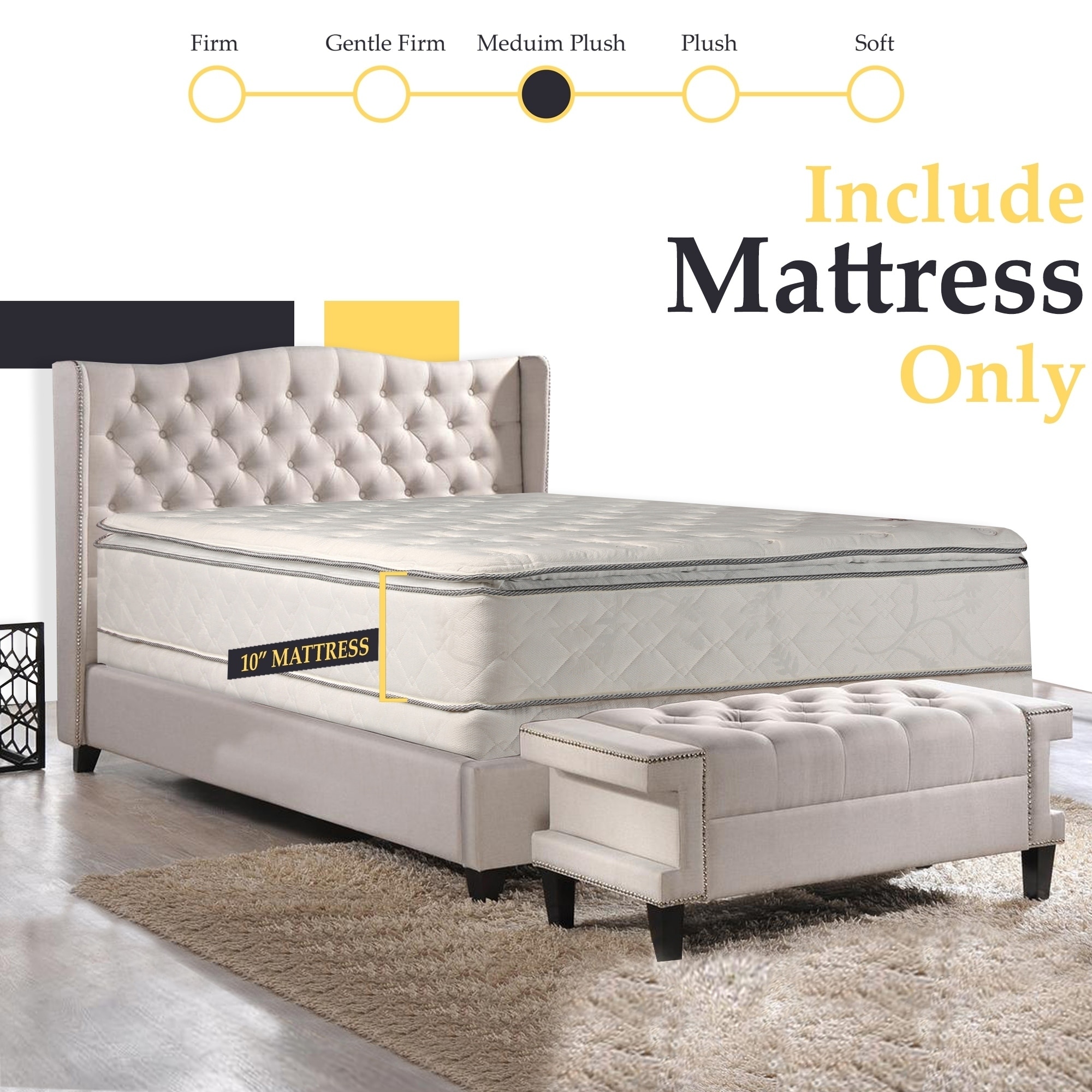 Buy Twin Size Orthopedic Mattresses line at Overstock