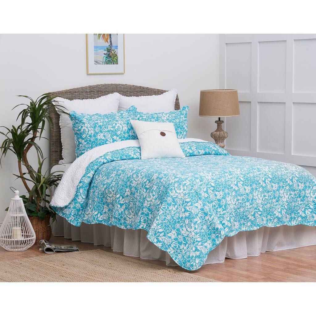 Bermuda Breeze Cotton Quilt Set