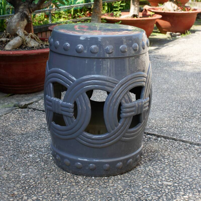 Infiniti Feng-Shui Ceramic Garden Stool