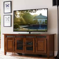 Shop Mission Oak Hardwood 60-inch TV Stand - Free Shipping ...