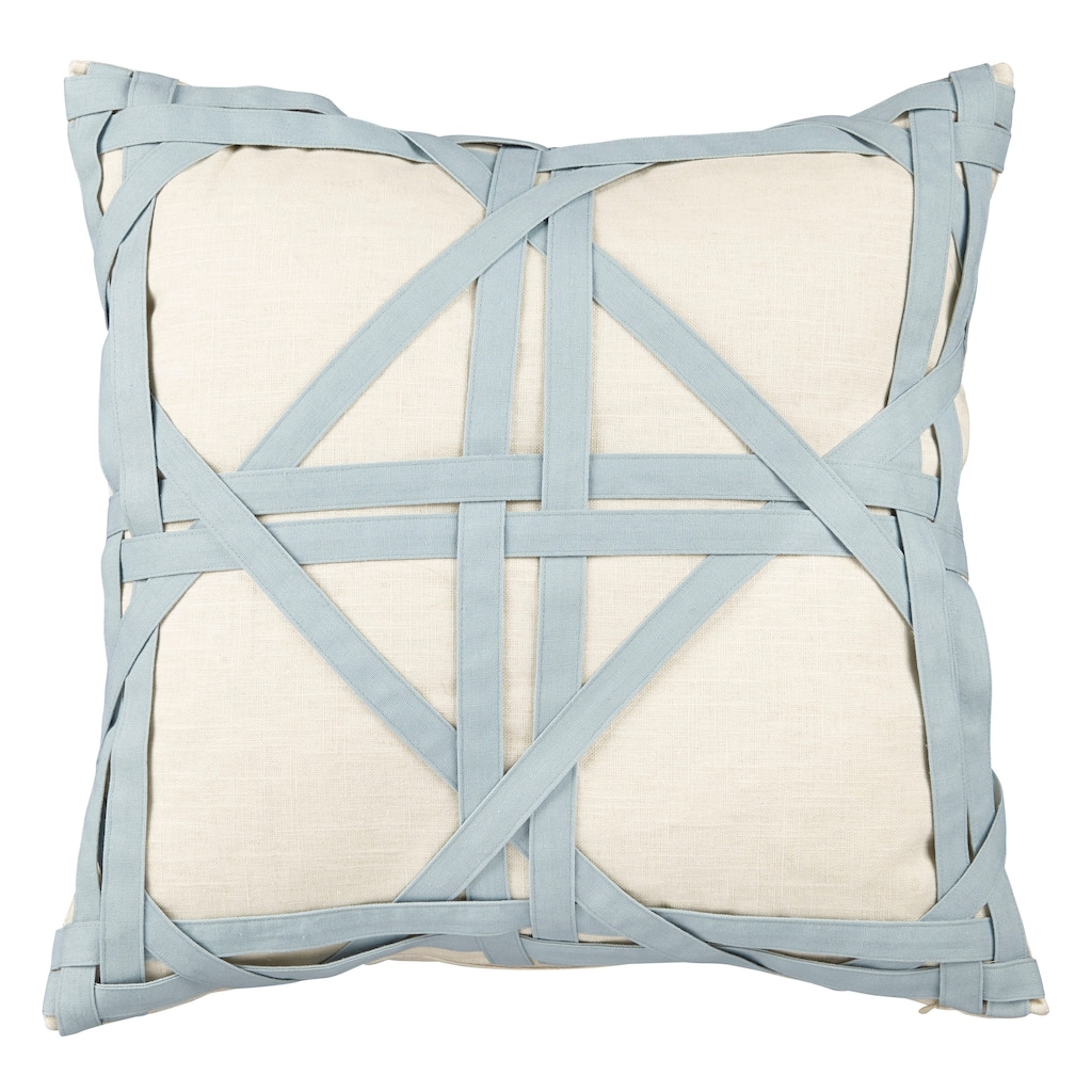 Vintage Weave 20 Inch Pillow with Down Blended Insert